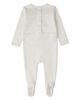 MiniMoi MiniMoi Baby Put A Bow On It Polka-Dot Footie - 3