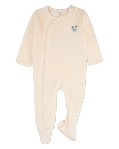 MiniMoi MiniMoi Baby Star Cluster Velour Footie