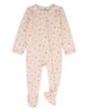 MiniMoi MiniMoi Baby Tiny Leaves Front-Zip Footie - 1