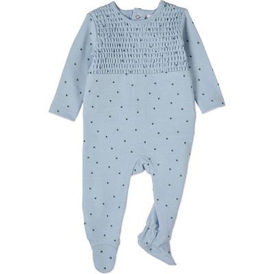 MiniMoi MiniMoi Blueberries Cotton Footie 