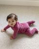 MiniMoi MiniMoi Cotton-Rich Drop-Needle Footie - 2