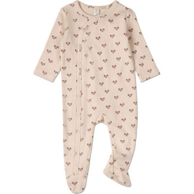 MiniMoi MiniMoi Cotton Rich Side-Snap Footie