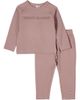 MiniMoi MiniMoi Kid's Cotton Fleece 3D Embossed Pajama Set - 1