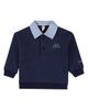 MiniMoi MiniMoi Kid's Gingham-Collared Sweatshirt - 1
