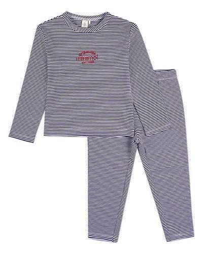 MiniMoi MiniMoi Kid's Mini-Stripe Generation Pajama Set