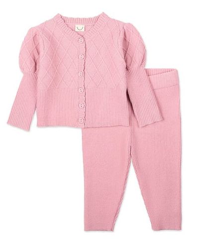 MiniMoi MiniMoi Knit Cardigan and Legging Set