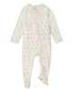 MiniMoi MiniMoi Love is Home Cotton Blend Zippered Footie - 1