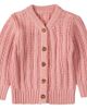 MiniMoi MiniMoi Oversized Cable-Knit Cardigan Sweater - 1