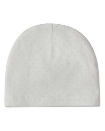 MiniMoi MiniMoi Put A Bow On It Cotton Polka Dot Knit Beanie