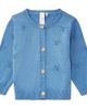 MiniMoi MiniMoi Star Pattern Cotton Cardigan - 1