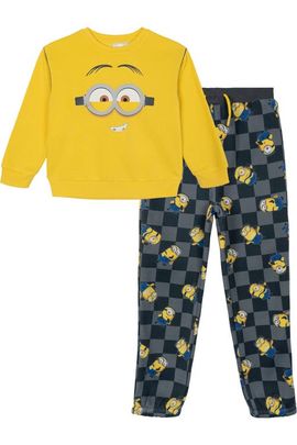 Minions Minions 2-Piece Fleece Sweatshirt and Pants Set