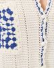 MINKPINK MINKPINK Avalon Crochet Shirt White/Blue - 6