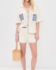 MINKPINK MINKPINK Avalon Crochet Shorts White/Blue - 5