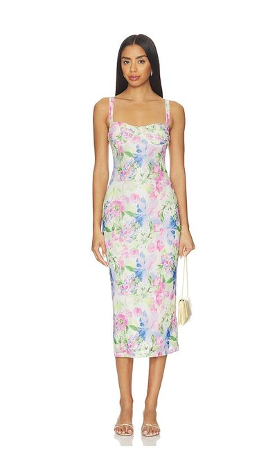 MINKPINK MINKPINK Celina Mesh Midi Dress