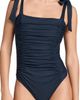 MINKPINK MINKPINK Constance Ruched One Piece Navy L - 1