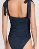 MINKPINK MINKPINK Constance Ruched One Piece Navy L - 3
