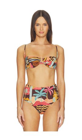 MINKPINK MINKPINK Isola Gathered Bikini Top