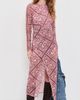 MINKPINK MINKPINK Jolene Mesh Midi Dress Paisley Scarf - 5