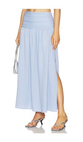 MINKPINK MINKPINK Luna Yoke Detail Maxi Skirt