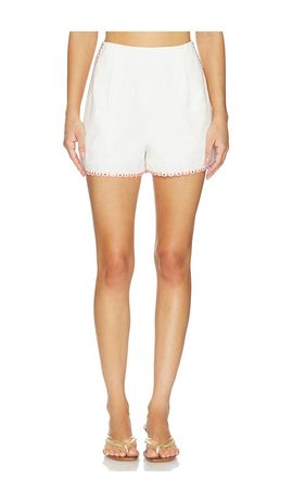 MINKPINK MINKPINK Santorini Embroidered Shorts