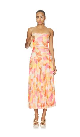 MINKPINK MINKPINK Solana Mesh Midi Dress