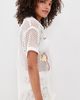 MINKPINK MINKPINK Soleia Crochet Top White/Multi - 4