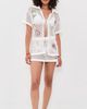MINKPINK MINKPINK Soleia Crochet Top White/Multi - 5