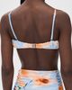 MINKPINK MINKPINK Sunspell Ruched Bikini Top Watercolor Floral - 3