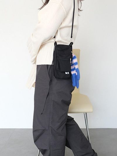 minmin Cross & Layer Bag (Black)