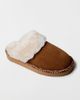 Minnetonka Minnetonka Cerise Scuff Slippers in Tan, Women's at Urban Outfitters - 2