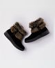 Minnetonka Minnetonka Everett 2 Suede Faux Fur Winter Boots in Black, Women's at Urban Outfitters - 3