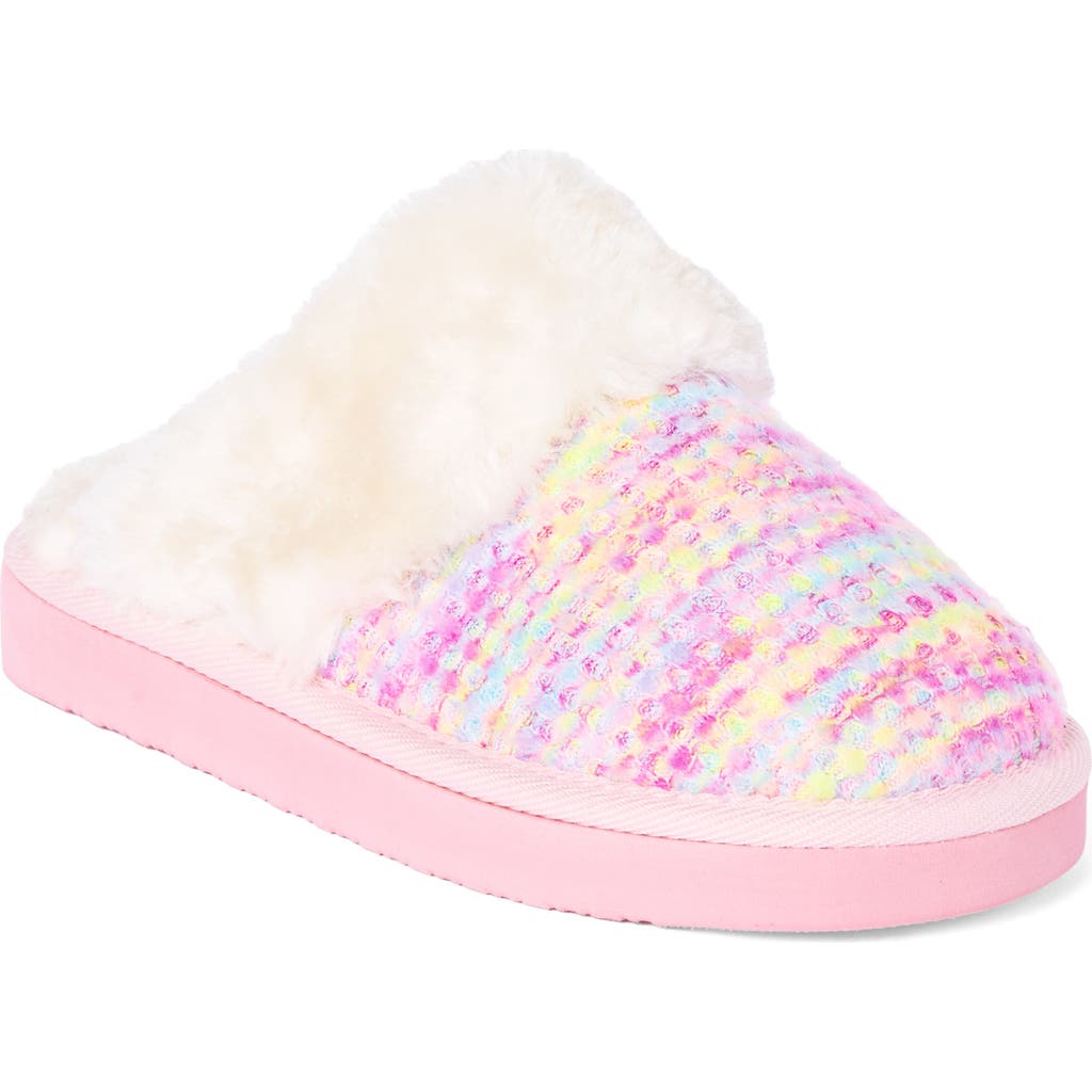 Minnetonka Minnetonka Kids' Bright Multi Scuff Slipper