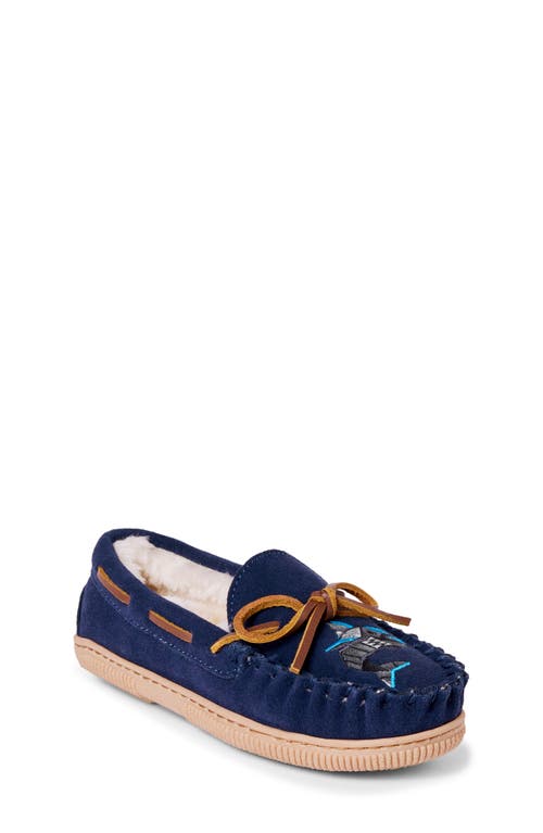 Minnetonka Minnetonka Kids' Pile Lined Hardsole Slipper