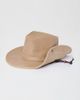 Minnetonka Minnetonka Leather Aussie Cowboy Hat in Tan, Women's at Urban Outfitters - 2
