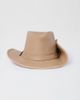 Minnetonka Minnetonka Leather Aussie Cowboy Hat in Tan, Women's at Urban Outfitters - 3