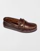 Minnetonka Minnetonka Leather Classic Driver Loafer in Dark Brown, Women's at Urban Outfitters - 4
