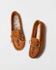 Minnetonka Minnetonka Men's Thunderbird Animikii Suede Beaded Softsole Moccasin Shoe in Brown, Men's at Urban Outfitters - 3