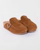 Minnetonka Minnetonka Suede Buckle Clog in Brown, Women's at Urban Outfitters - 3