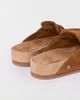 Minnetonka Minnetonka Suede Buckle Clog in Brown, Women's at Urban Outfitters - 4