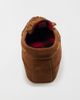 Minnetonka Minnetonka Suede Fleece Lined Softsole Moccasin Slipper in Brown, Men's at Urban Outfitters - 5