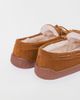 Minnetonka Minnetonka Suede Hardsole Moccasin Slipper in Brown, Men's at Urban Outfitters - 5