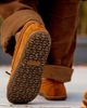 Minnetonka Minnetonka Suede Tread Loafer Moccasin in Brown, Women's at Urban Outfitters - 3