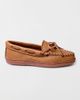 Minnetonka Minnetonka Women's Moosehide Classic Loafers in Natural, Women's at Urban Outfitters - 1