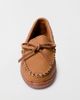 Minnetonka Minnetonka Women's Moosehide Classic Loafers in Natural, Women's at Urban Outfitters - 4