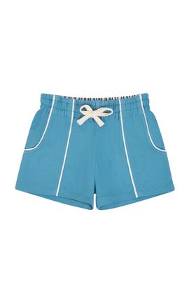 Minnow Minnow Boys Cerulean Blue UltraSoft Twill Shorts