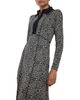 MINT VELVET MINT VELVET Animal Print Jacquard Midi Dress - 2