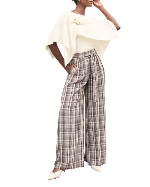 MINT VELVET MINT VELVET Check Wide Trousers