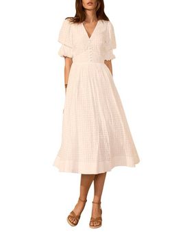MINT VELVET MINT VELVET Checked Midi Dress
