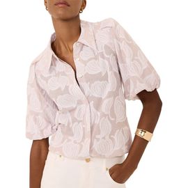 MINT VELVET MINT VELVET Cotton Jacquard Shirt