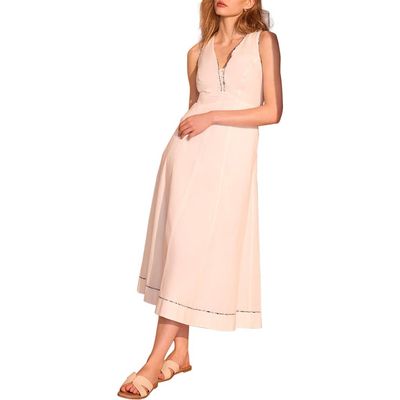 MINT VELVET MINT VELVET Cotton Tie Detail Maxi Dress